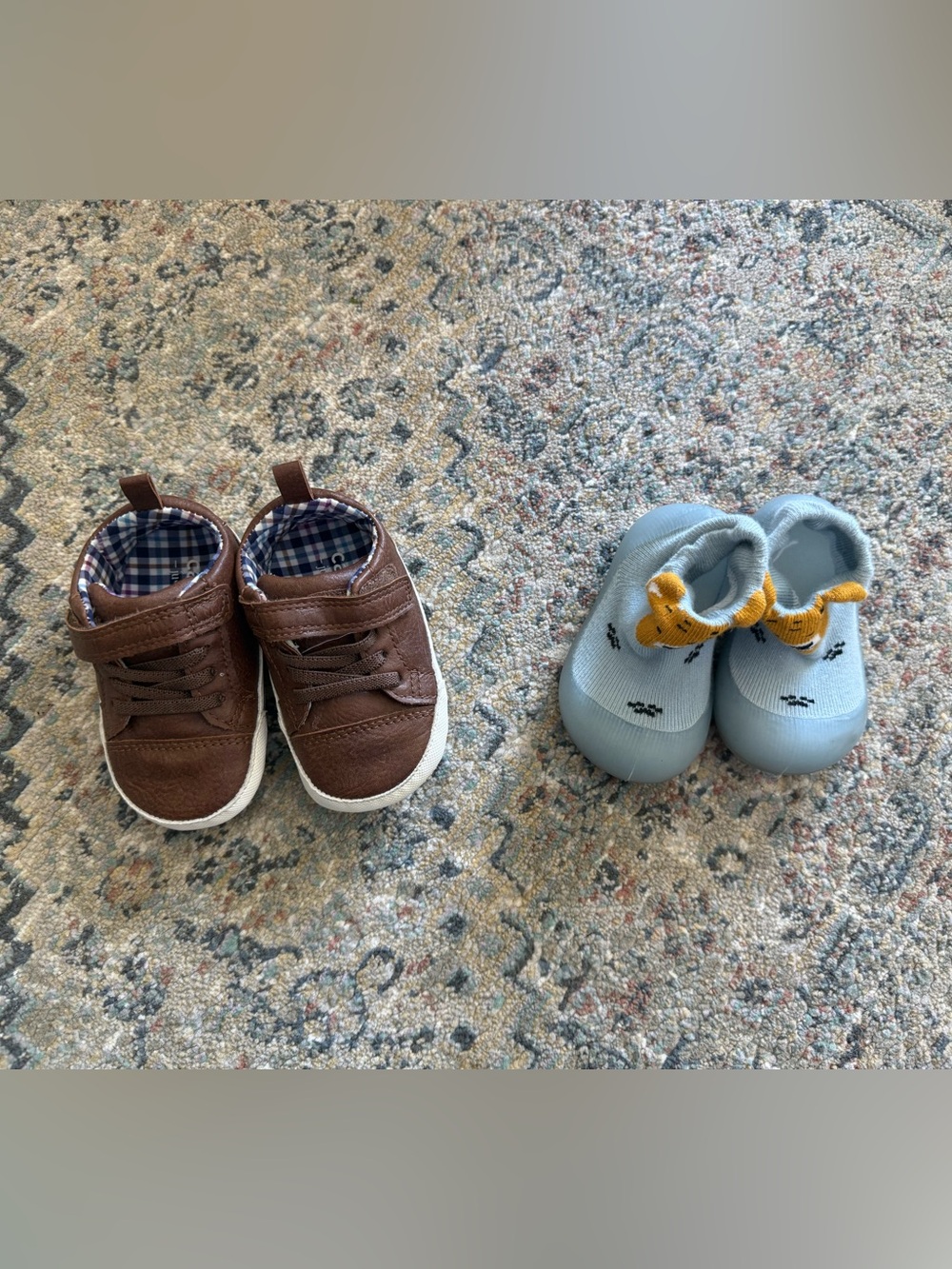 Set of 2 Brown baby Casual Sneakers